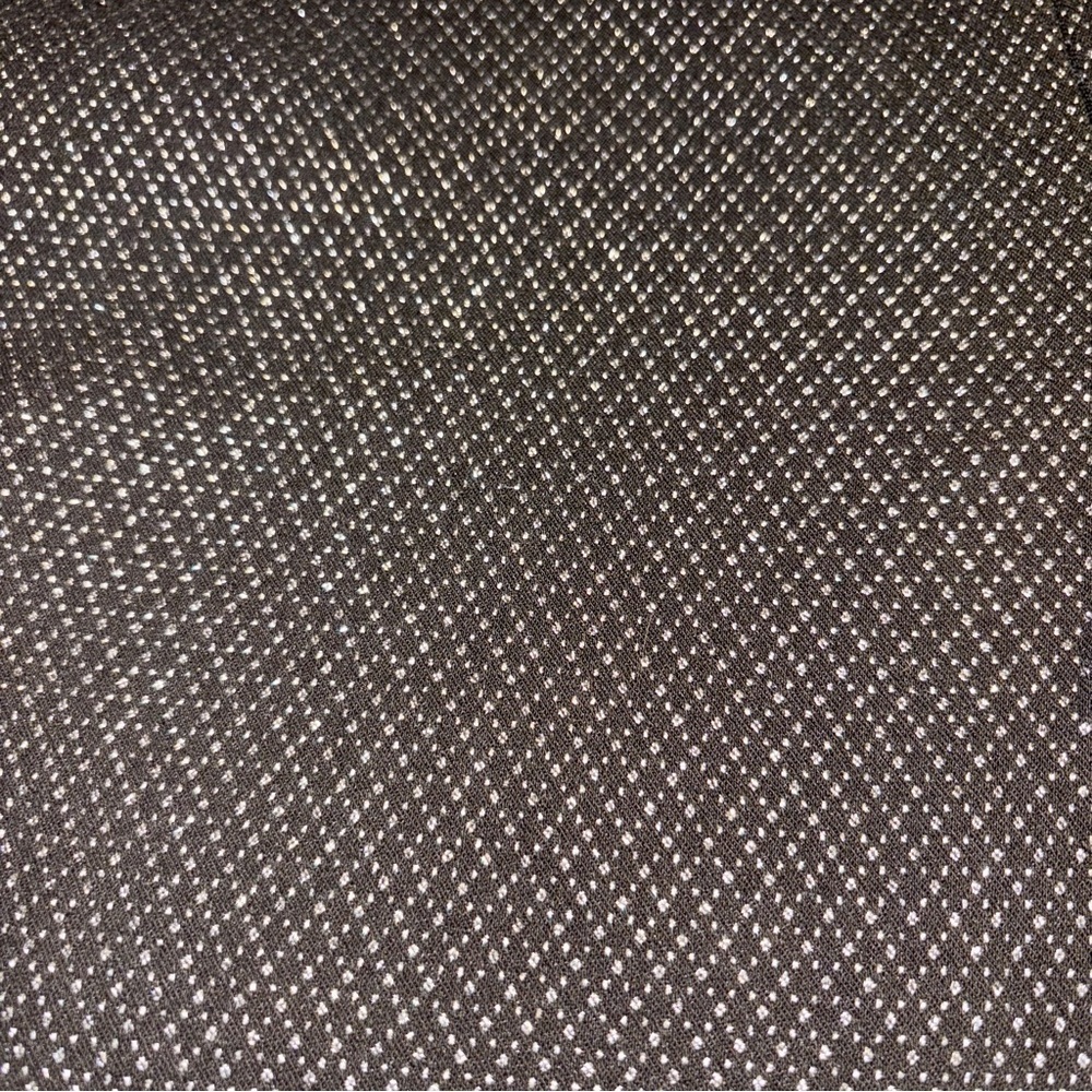 NWT Nanette Lepore Black with Silver Sparkle Pattern Pull On Pant Size Large - Picture 3 of 8